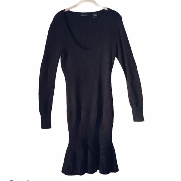 MODA International Black Sweater Dress - Picture 1 of 5